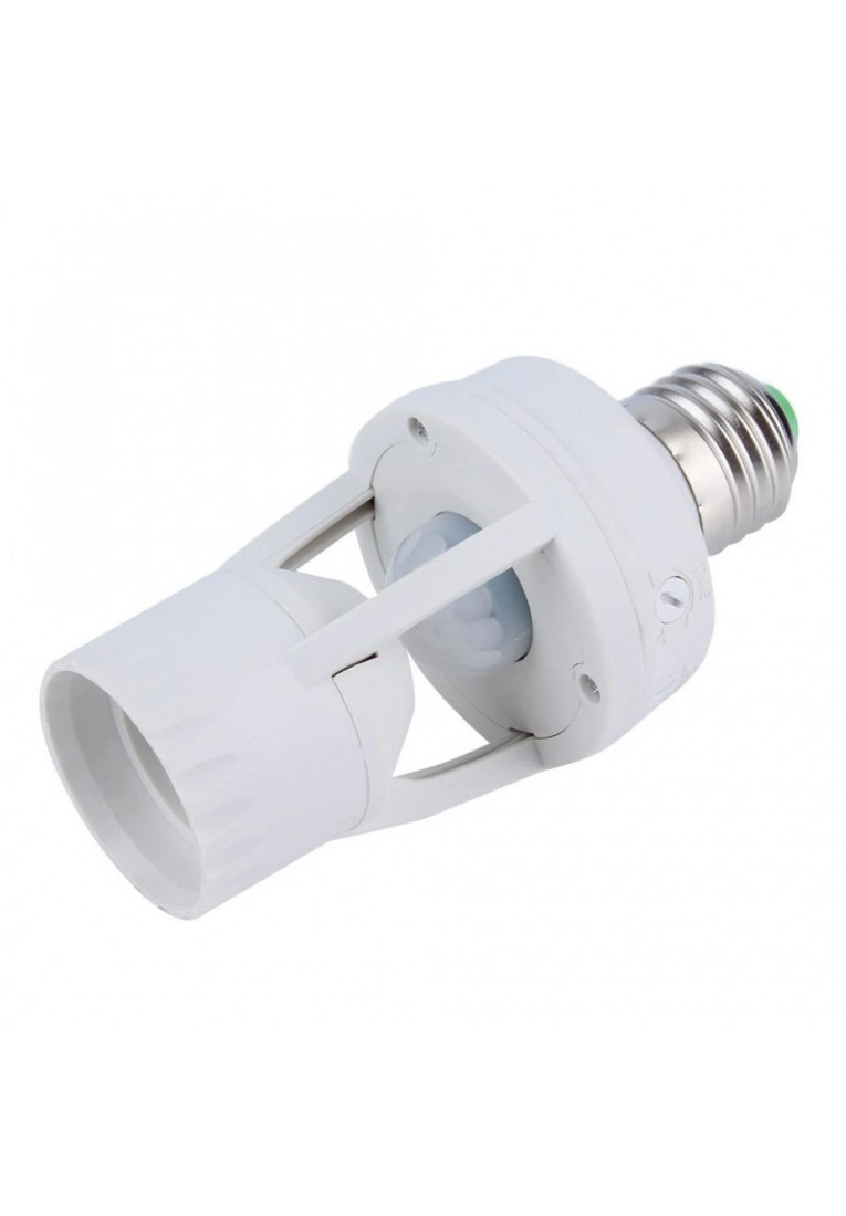 E27 Plug 360 Degree PIR Induction Infrared Motion Sensor Smart Light Bulb Socket Switch