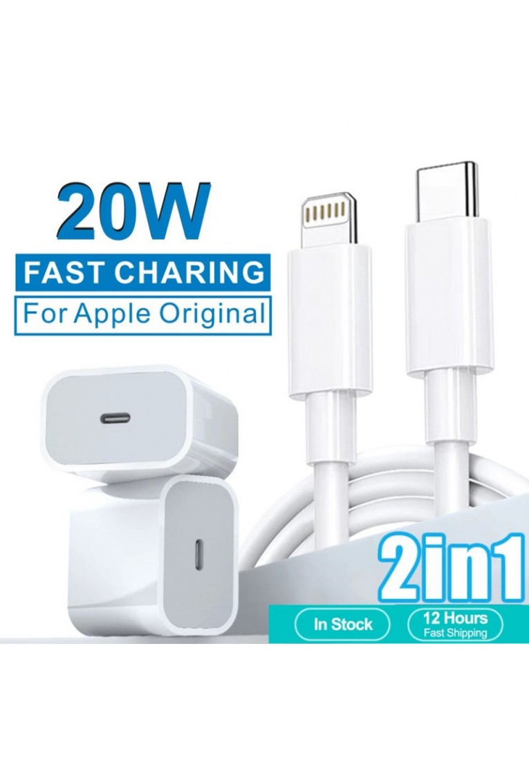 For Apple Original 20W Fast Charger For iPhone Pro Max Plus SE3